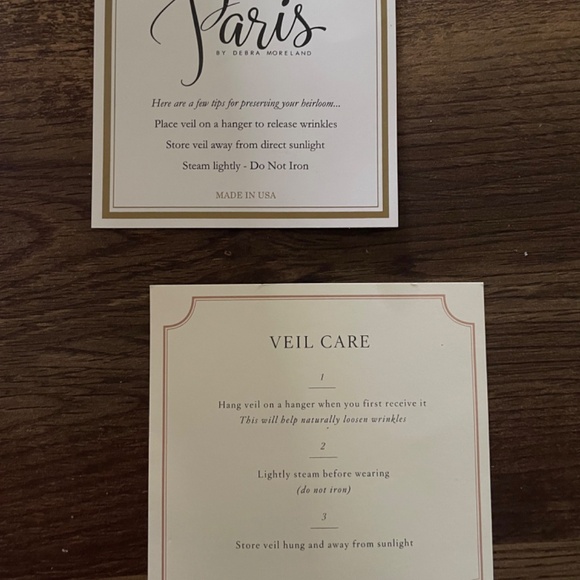 PARIS by Debra Moreland Dream Wedding Veil